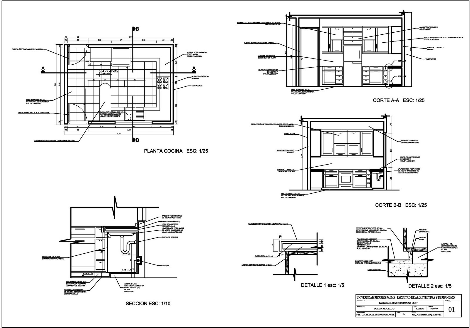 Detalles arquitectónicos